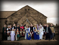 Fancy Dress Wedding at Mill Forge Gretna Green